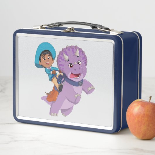 Miguel und Tango | Dino Ranch Metall Brotdose (Beispiel)