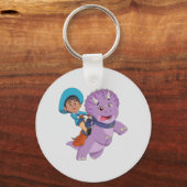 Miguel und Tango | Dino Ranch Schlüsselanhänger (Vorderseite)