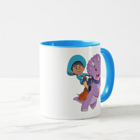 Miguel und Tango | Dino Ranch Tasse (VorderseiteRechts)