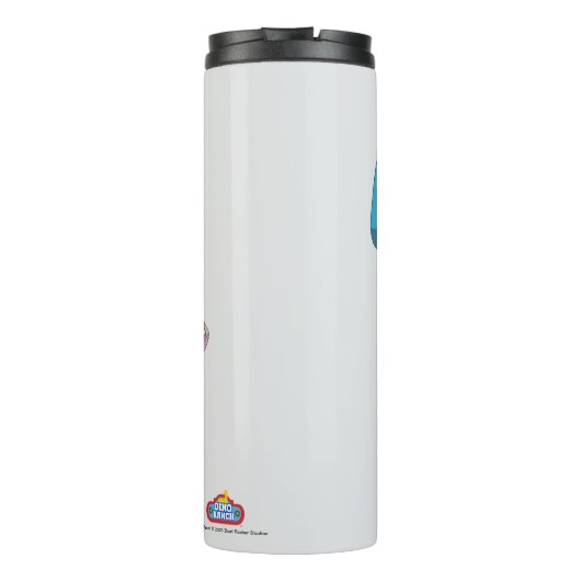 Miguel und Tango | Dino Ranch Thermosbecher (Rückseite)