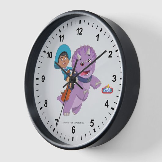 Miguel und Tango | Dino Ranch Uhr (Winkel)