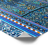 Mihrab - Gebet Niche Poster (Ecke)