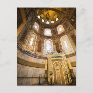 Mihrab in der Hagia Sophia Postkarte