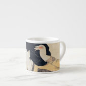 Miindo Portrait eines 미 인 koreanischen Kunstwerks Espressotasse (Vorderseite Rechts)