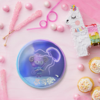 Miipu in a Bubble Pappteller