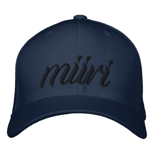 MIIRI bestickte Mütze Baseballkappe (Vorderseite)