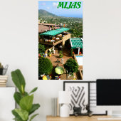 Mijas, Costa del Sol, Spanien Poster (Heimbüro)