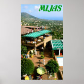 Mijas, Costa del Sol, Spanien Poster (Vorne)