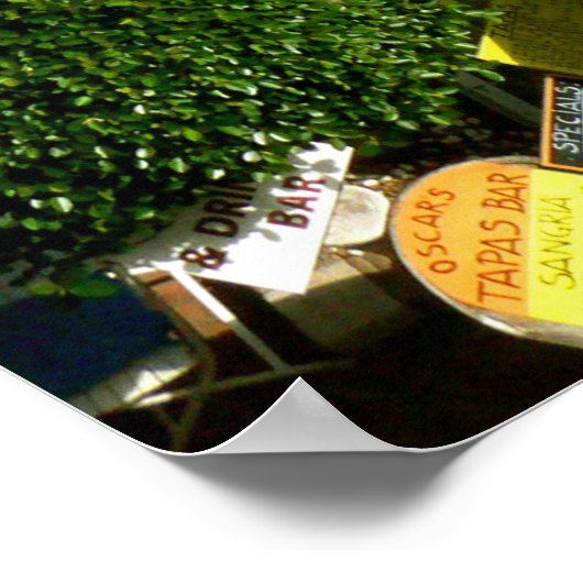 Mijas, Costa del Sol, Spanien Poster (Ecke)