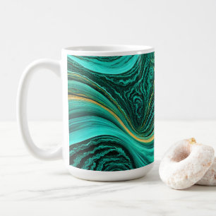 "Mijas" Ebenen von Saphir und Sonnenschein Kaffeetasse