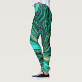 "Mijas" Ebenen von Saphir und Sonnenschein Leggings (Links)
