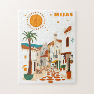 Mijas Spanien Urlaub Andalusien Costa del Sol Puzzle