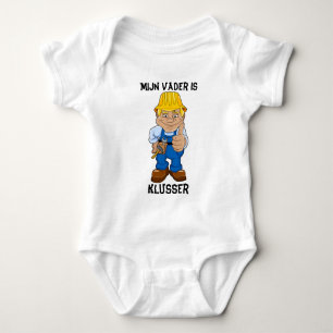 Mijn vader ist klusser baby strampler