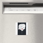 MIK05BW Miki Marilyn.tif Magnet (In Situ (Geschirrspüler))