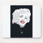 MIK05BW Miki Marilyn.tif Mousepad (Vorne)