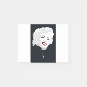 MIK05BW Miki Marilyn.tif Post-it Klebezettel