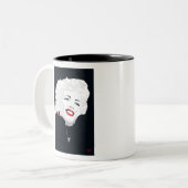 MIK05BW Miki Marilyn.tif Zweifarbige Tasse (Vorderseite Links)