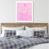 Mika Leinwanddruck (Insitu (Schlafzimmer))
