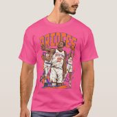 Mikal Bridges Cartoon T-Shirt (Vorderseite)