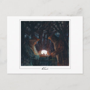 Mikalojus Konstantinas Ciurlionis #136 - Fein A… Postkarte