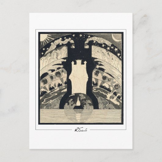 Mikalojus Konstantinas Ciurlionis #187 - Fine A... Postkarte (Vorderseite)