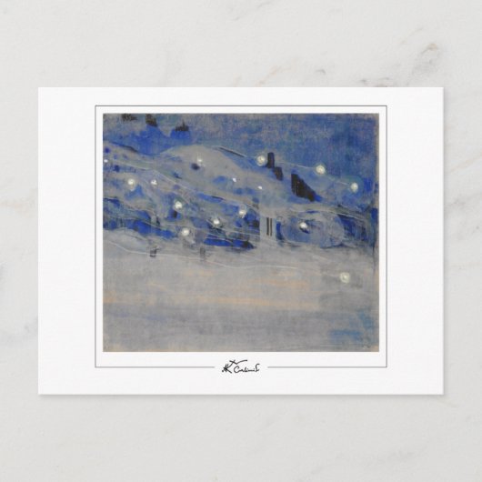 Mikalojus Konstantinas Ciurlionis #218 - Fine A... Postkarte (Vorderseite)