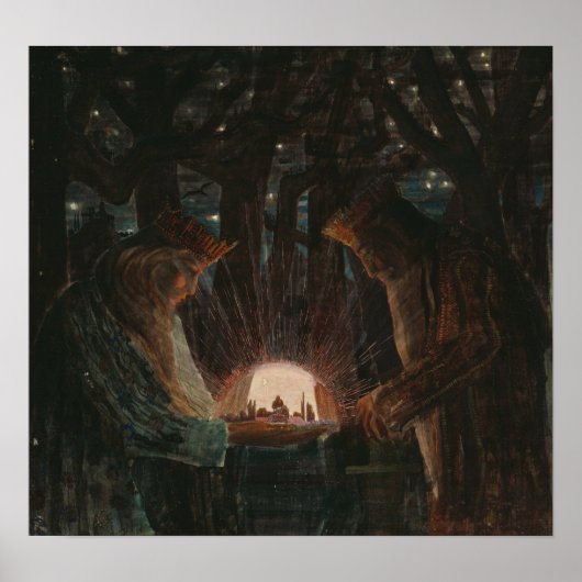 Mikalojus Konstantinas Ciurlionis Märchen von K Poster (Vorne)