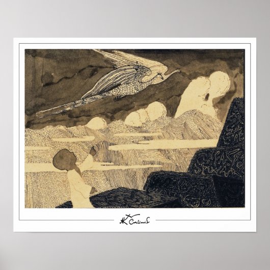 Mikalojus Konstantinas Ciurlionis Zedign Art Post. Poster (Vorne)