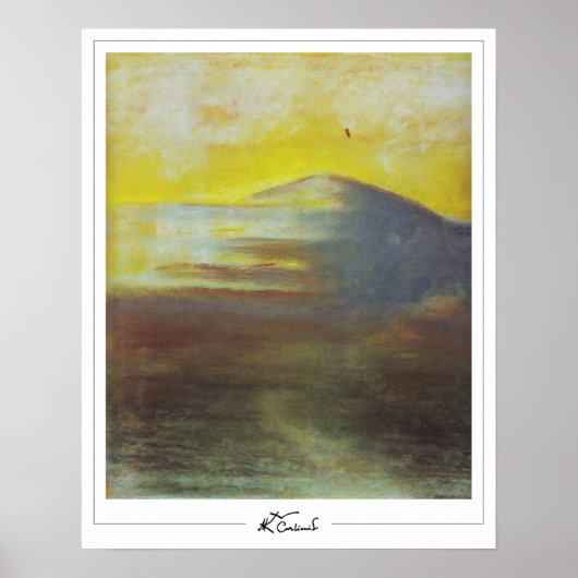 Mikalojus Konstantinas Ciurlionis Zedign Art Post. Poster (Vorne)