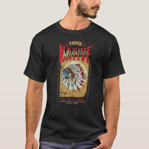 Mikasuki Native Amerikanische Ureinwohner Warrior  T-Shirt