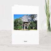 Mike-alles Gute zum Geburtstag Ahwahnee Hotel Karte (Rückseite)