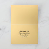 Mike-alles- Gute zum Geburtstagtropischer Karte (Innenseite)