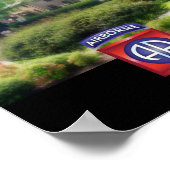 Mike aus Eisen mit 82. Im Flugzeug Emblem (nach Ma Poster (Ecke)