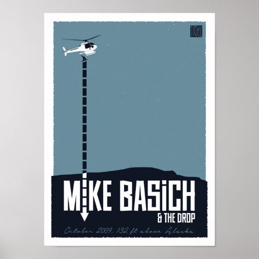 Mike Basich Heli Drop Poster (Vorne)