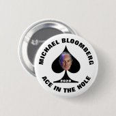 Mike Bloomberg: As in the hole Button (Vorne & Hinten)