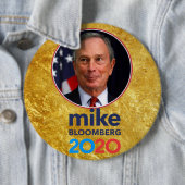 Mike BLOOMBERG Button (Beispiel)