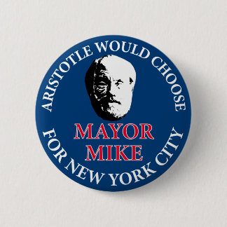 Mike Bloomberg für Bürgermeister Button