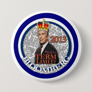 Mike Bloomberg für NYC Bürgermeister 2013 Button
