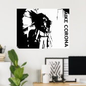 MIKE CORONA POSTER (Heimbüro)