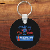 Mike Ditka's Willow Lounge Schlüsselanhänger (Vorderseite)