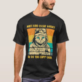 Mike Echo Oscar Whisky Flying Cat Pilot MEOW Cat O T-Shirt (Vorderseite)