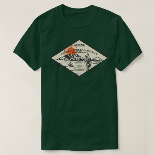 Mike Ehrmantraut Desert Courier T-Shirt (Design vorne)