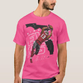 Mike Evans Player Map T-Shirt (Vorderseite)