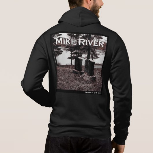 Mike-Fluss- DonnerstagHoodie Hoodie (Rückseite)