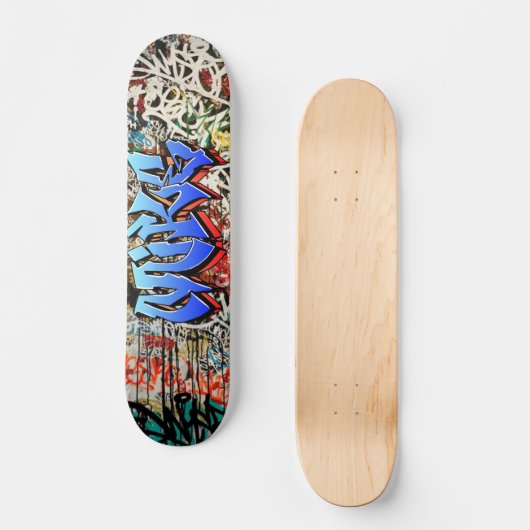 Mike Graffiti Custom Personalisiert Skateboard (Vorderseite)