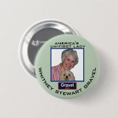 Mike Grave 2020: Whitney Gravel für Un-First Lady Button (Vorne & Hinten)