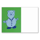 Mike Horizontal 3.5" x 5" Tablecard Tischnummer (Vorderseite)