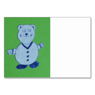 Mike Horizontal 3,5" x 5" Tischnummer