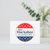 Mike Huckabee 2012 (v106) Postkarte (Stehend Vorderseite)