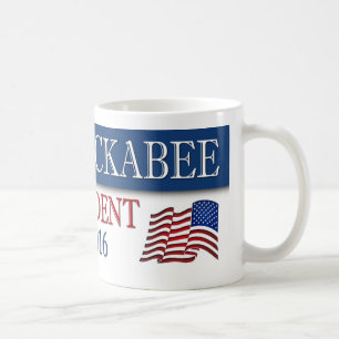Mike Huckabee amerikanische Flagge 2016 Kaffeetasse